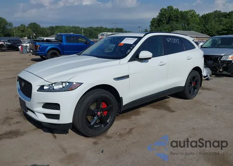 2017 Jaguar F-Pace 35T Premium z USA, uszkodzony, nr VIN SADCJ2BVXHA886014